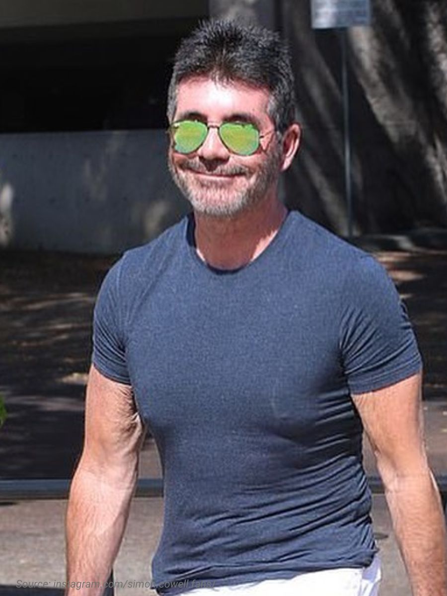 Simon Cowell gynecomastia