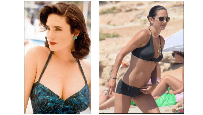 Jennifer Connelly after breast reduction