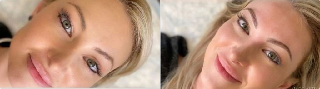 Permanent Makeup Before And After Brows